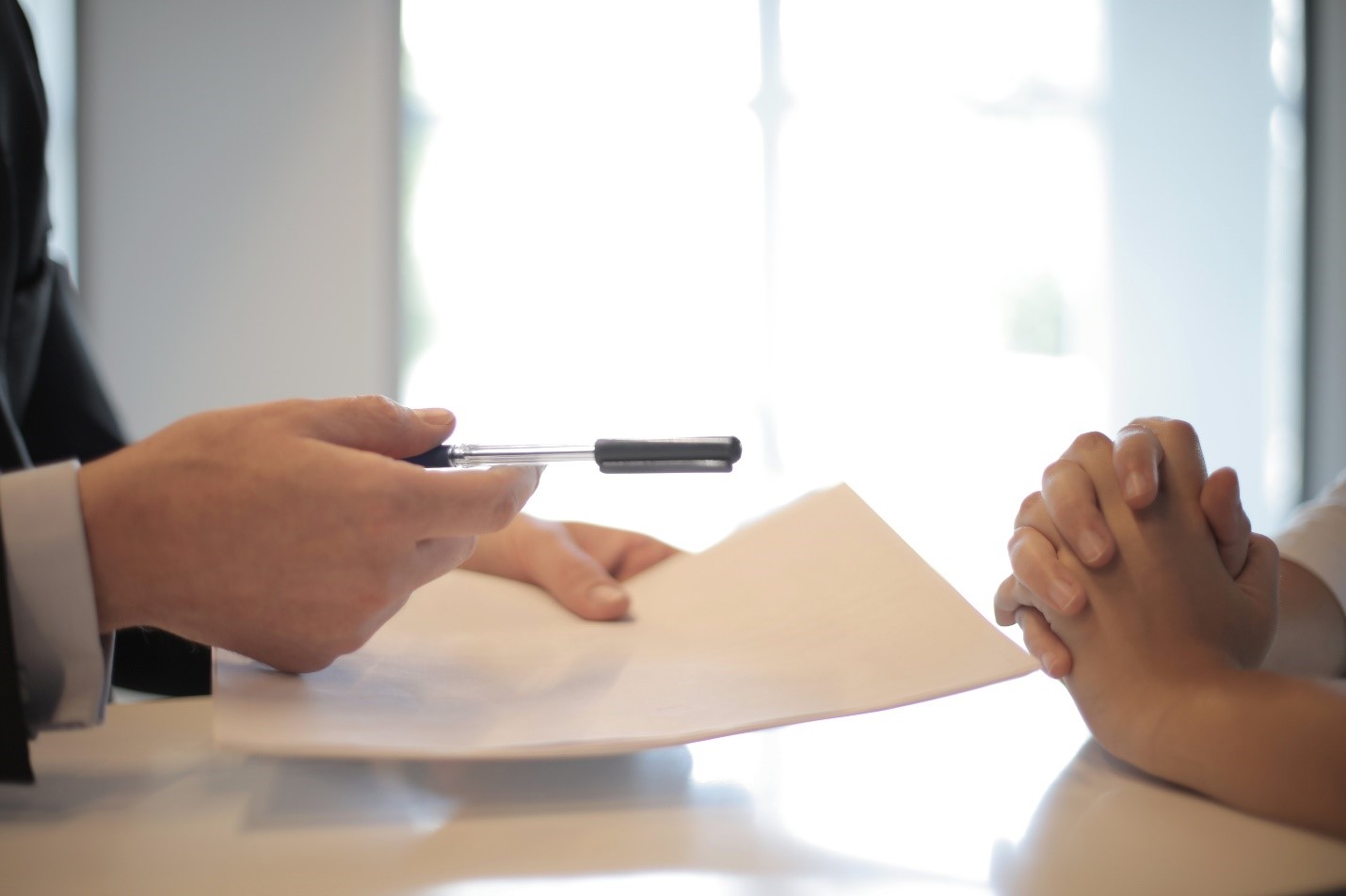 Insurance Contract Signing