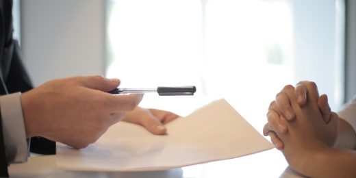 Insurance Contract Signing